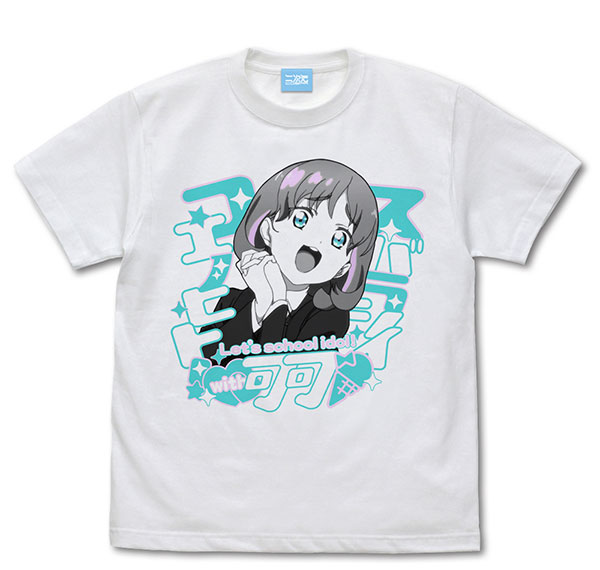 COSPA Love Live! Super Star!! Keke Tang Emotional T-shirt /WHITE-S