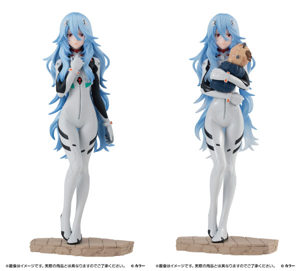 Bandai エヴァンゲリオン ガシャポートレイト PREMIUM 綾波レイ 全2種セット 画像 1