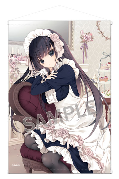 Brendream Kira Inugami B2 Wall Scroll Rose Afternoon Tea