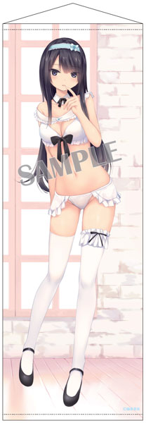 Brendream Coffee Kizoku Long Wall Scroll Shiramine Maid (Fantasy ver) gambar 1