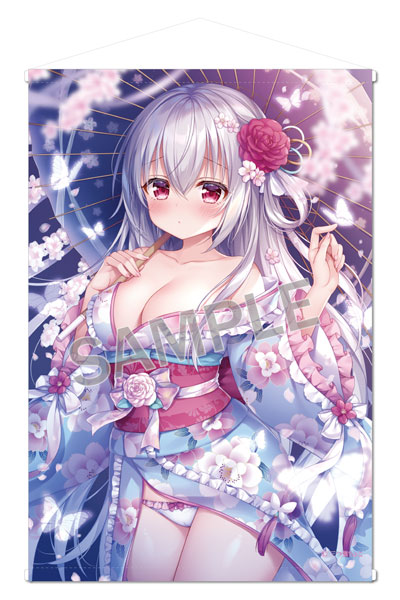 Brendream Mitsuba Choko B2 Wall Scroll Butterfly Dance Extra Edition