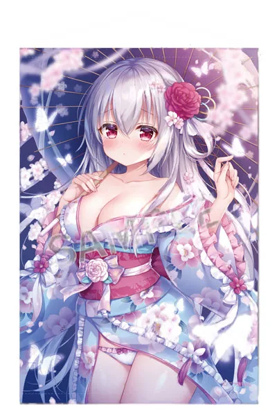 Brendream Mitsuba Choko B2 Wall Scroll Butterfly Dance Extra Edition image 1