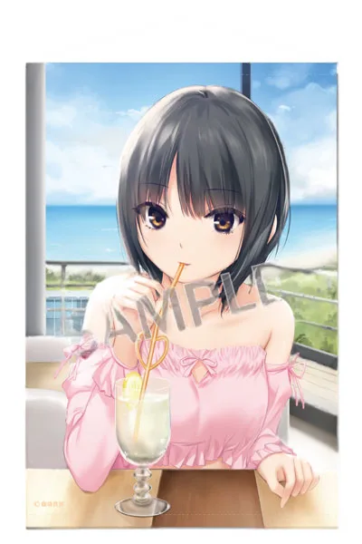 Brendream 珈琲貴族 B2タペストリー Let's Dream Date 青山さん(昼間) 画像 1