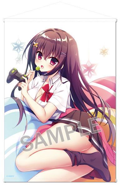 Brendream Kiseri Matsumiya B1 Wall Scroll Candy Noa-chan Extra Edition gambar 1