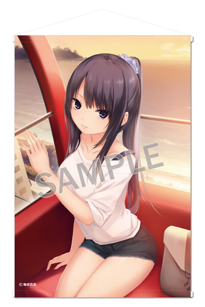 Brendream Coffee Kizoku B2 Wall Scroll Let's Dream Date Shiramine-san (evening)
