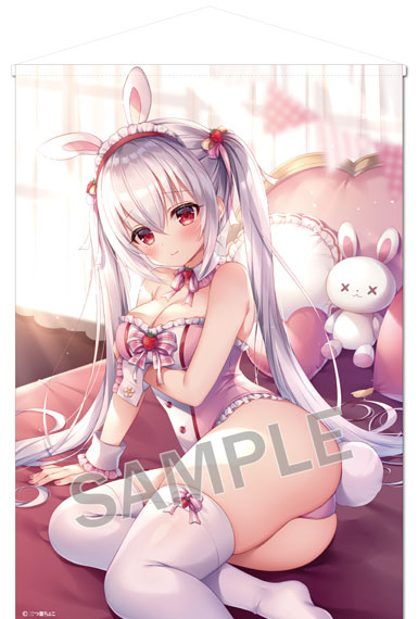 Brendream Mitsuba Choko B1 Wall Scroll Strawberry Bunny Extra Edition รูปภาพ 1