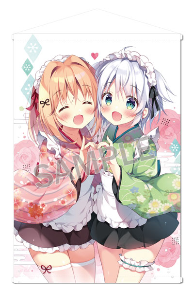 Brendream Pan B2 Wall Scroll MIMI & MESHIO image 1