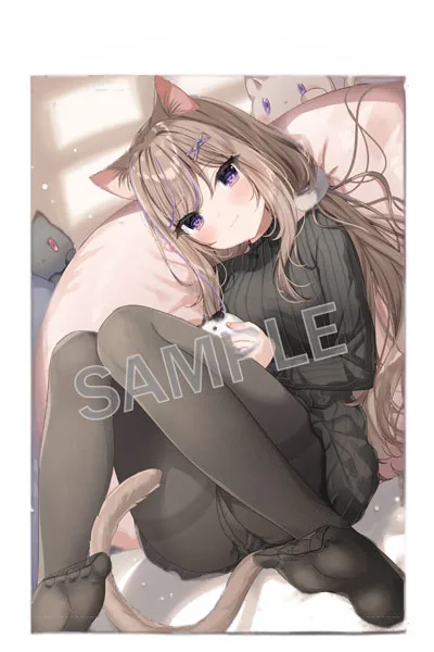 Brendream Mafuyu B2 Wall Scroll Dreamdays Home Date with Leo-chan Bild 1
