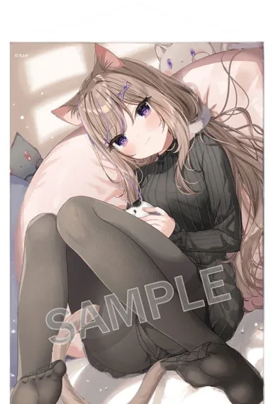 Brendream Mafuyu B1 Wall Scroll Dreamdays Home Date with Leo-chan รูปภาพ 1