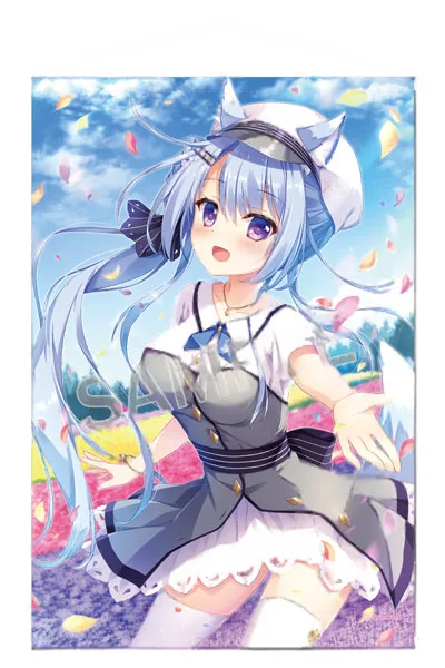 Brendream Yuki Ameto B2 Wall Scroll Dreamdays Flower Garden Date with Kitsune-san imagen 1