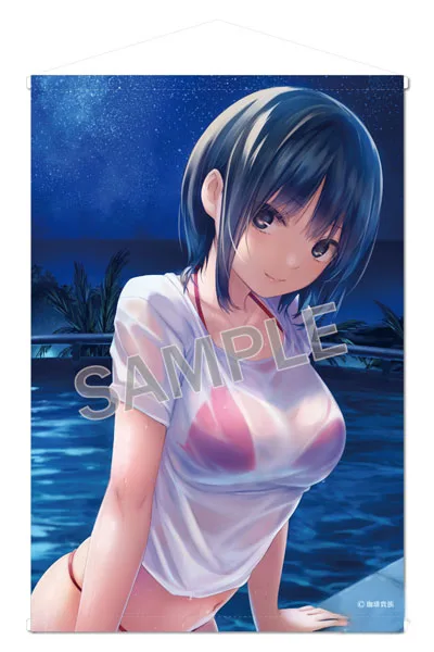 Brendream Coffee Kizoku B2 Wall Scroll SECRET NIGHT- Sumika Aoyama