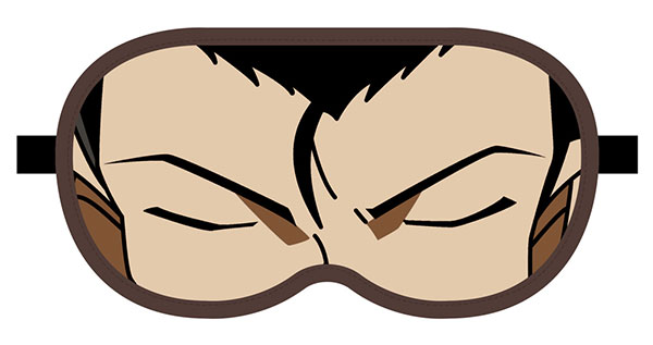 COSPA Detective Conan Sleeping Kogoro Reasoning Eye Mask