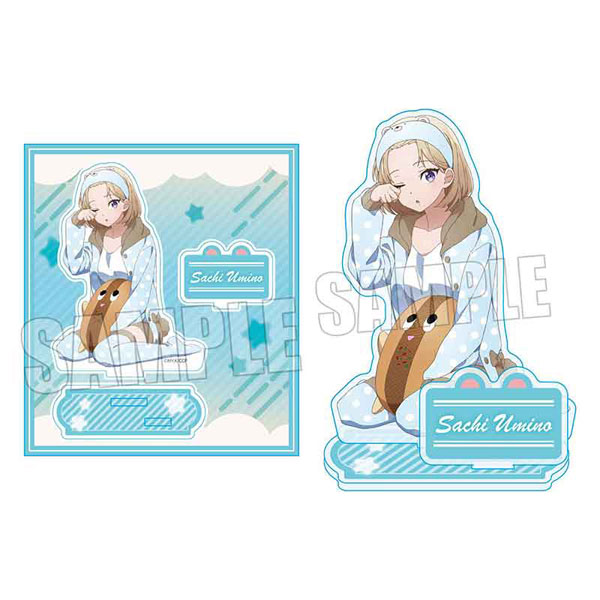 Bell House Acrylic Stand A Couple of Cuckoos Sachi Umino Kigurumi Pajama ver. รูปภาพ 1