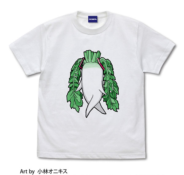 COSPA Hatsune Miku Hatsune (Root) Miku T-shirt Onyx Kobayashi Ver./WHITE-S