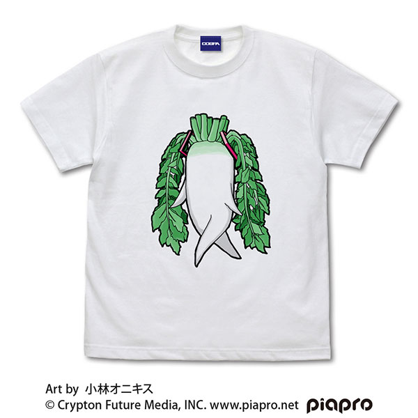 COSPA Hatsune Miku Hatsune (Root) Miku T-shirt Onyx Kobayashi Ver./WHITE-L