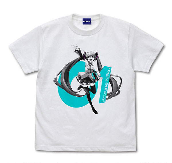 COSPA Hatsune Miku T-shirt EnG Ver./WHITE-M รูปภาพ 1
