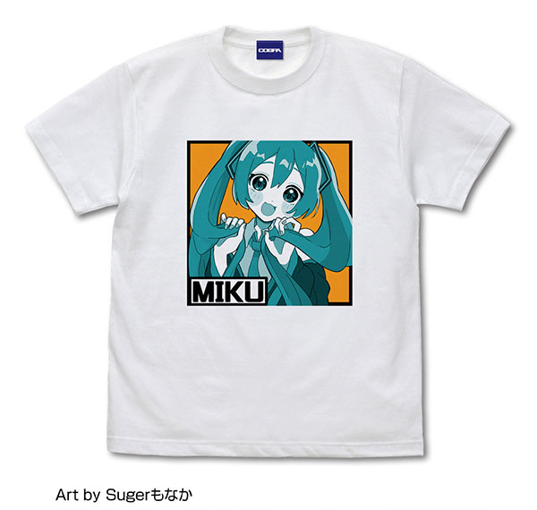 COSPA Hatsune Miku T-shirt Suger Monaka Ver./WHITE-L