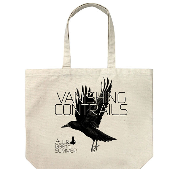 COSPA AIR Photo Print Large Tote Bag /NATURAL