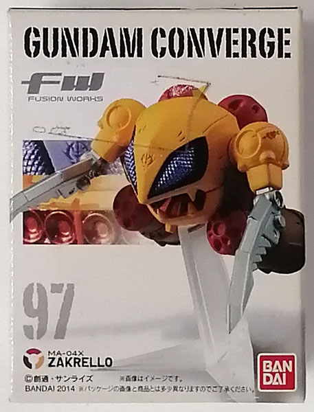Bandai FW GUNDAM CONVERGE 16 Zakrello imagen 1