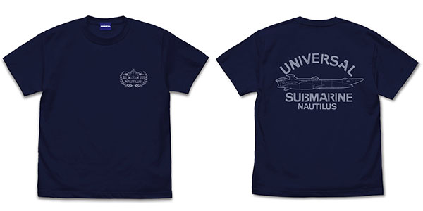 COSPA Nadia: The Secret of Blue Water Nautilus T-shirt /NAVY-XL