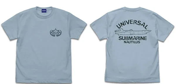 COSPA Nadia: The Secret of Blue Water Nautilus T-shirt /ACID BLUE-L รูปภาพ 1