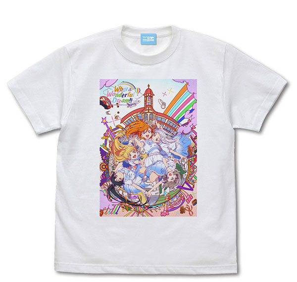COSPA Love Live! Super Star!! Liella! Full Color T-shirt /WHITE-M