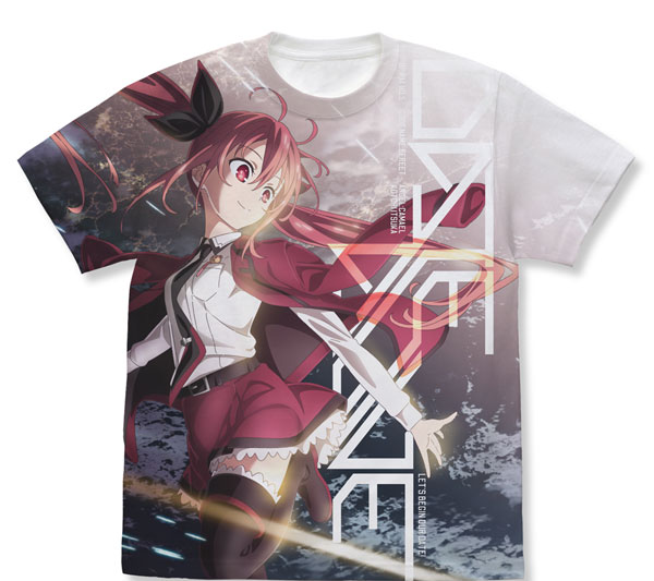 COSPA Date A Live IV Kotori Itsuka Full Graphic T-shirt /WHITE-S Bild 1