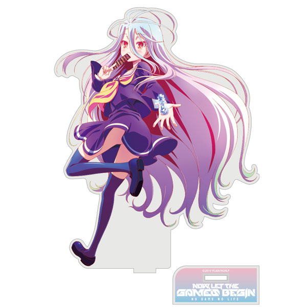 COSPA No Game No Life New Illustration "Shiro" Acrylic Stand (Large) Ver.2.0