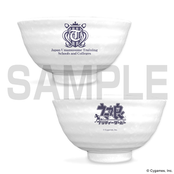 COSPA Umamusume Pretty Derby Tracen Academy School Emblem Rice Bowl