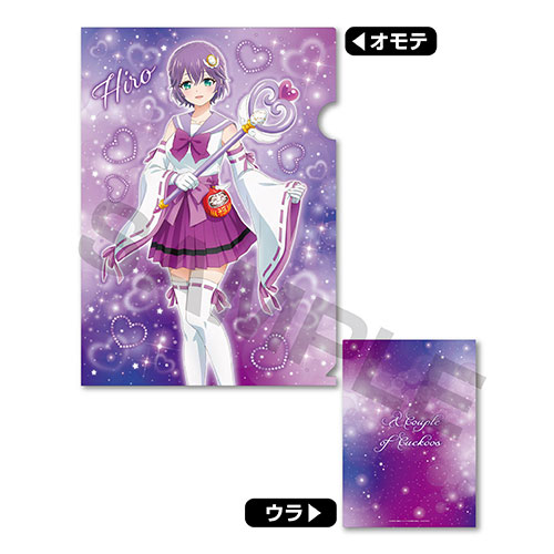 Ensky A Couple of Cuckoos A4 Clear File (Magical Girl Style) 2. Hiro Segawa Bild 1