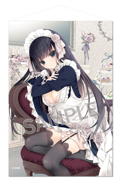 Brendream Kira Inugami B2 Wall Scroll Rose Afternoon Tea Extra Edition