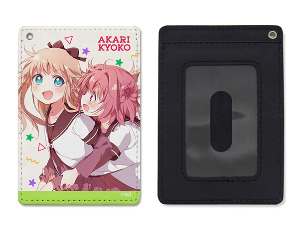 COSPA YuruYuri Akari, Kyoko Full Color Pass Case gambar 1