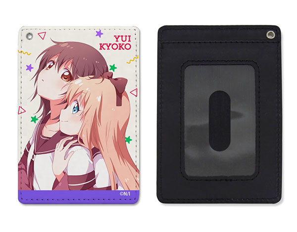 COSPA YuruYuri Yui, Kyoko Full Color Pass Case