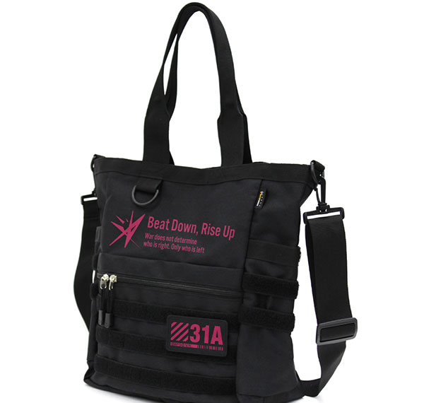 COSPA Heaven Burns Red 31A Logo Functional Tote Bag /BLACK Bild 1