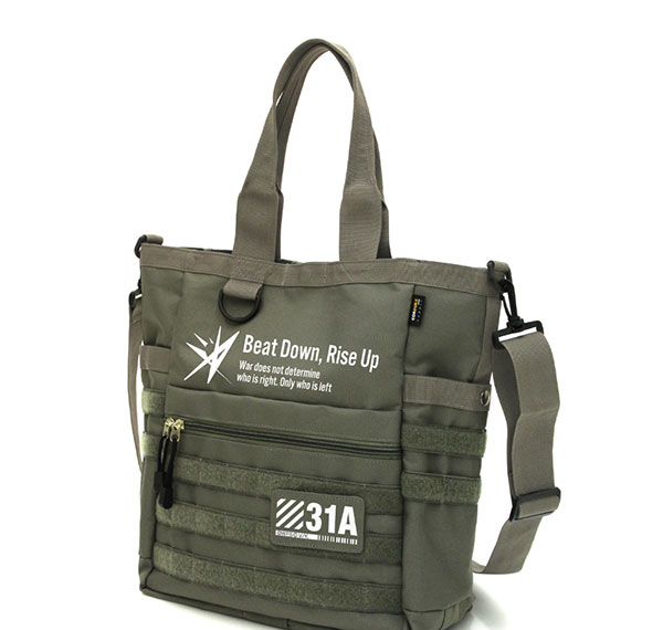 COSPA Heaven Burns Red 31A Logo Functional Tote Bag /RANGER GREEN รูปภาพ 1