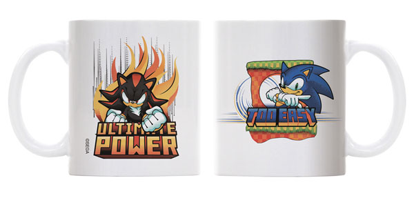 COSPA Sonic the Hedgehog SONIC & SHADOW Full Color Mug