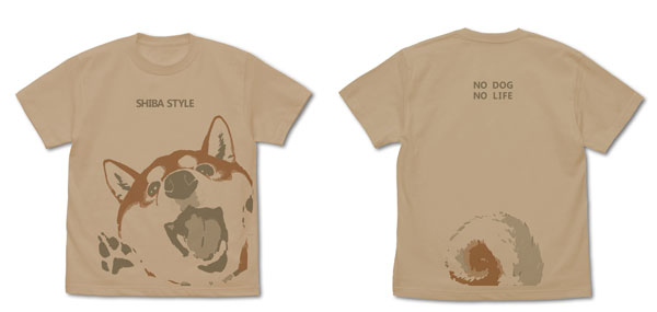 COSPA Sekai no Owari ni Shibainu to Yu Ishihara Design Haru-san Totsugeki T-shirt /LIGHT BEIGE-XL รูปภาพ 1