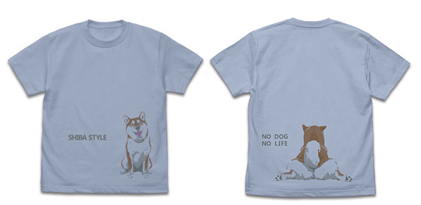 COSPA Sekai no Owari ni Shibainu to Yu Ishihara Design Osuwari Haru-san T-shirt /ACID BLUE-M รูปภาพ 1