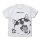COSPA Sekai no Owari ni Shibainu to Yu Ishihara Design Haru-san Totsugeki T-shirt Black Shiba ver./WHITE-L รูปภาพ 3
