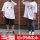 COSPA Dokodemo Issho Toro Face Big Silhouette T-shirt /WHITE-XL gambar 2