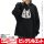 COSPA Dokodemo Issho Toro Face Big Silhouette Pullover Hoodie /BLACK-M รูปภาพ 2