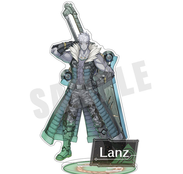 empty Xenoblade Chronicles 3 Acrylic Stand 03. Lanz
