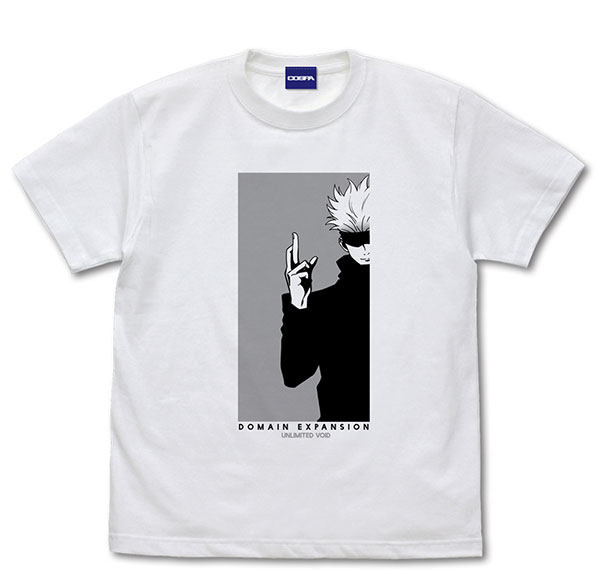 COSPA Jujutsu Kaisen Satoru Gojo T-shirt /WHITE-XL รูปภาพ 1