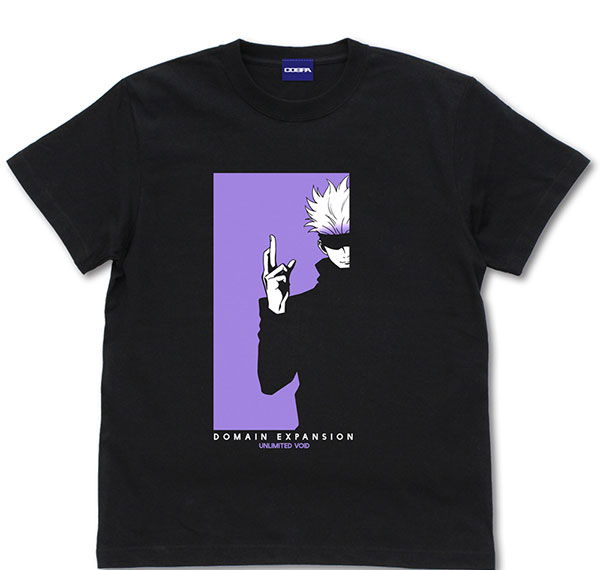 COSPA Jujutsu Kaisen Satoru Gojo T-shirt /BLACK-S รูปภาพ 1