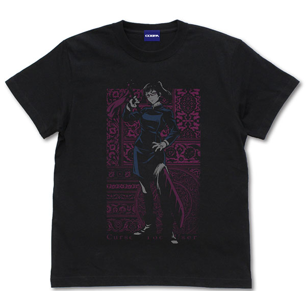 COSPA Jujutsu Kaisen Maki Zenin T-shirt /BLACK-M รูปภาพ 1