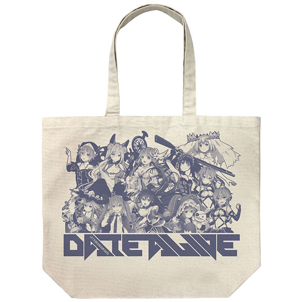 COSPA Date A Live IV Heroine Group Large Tote Bag /NATURAL