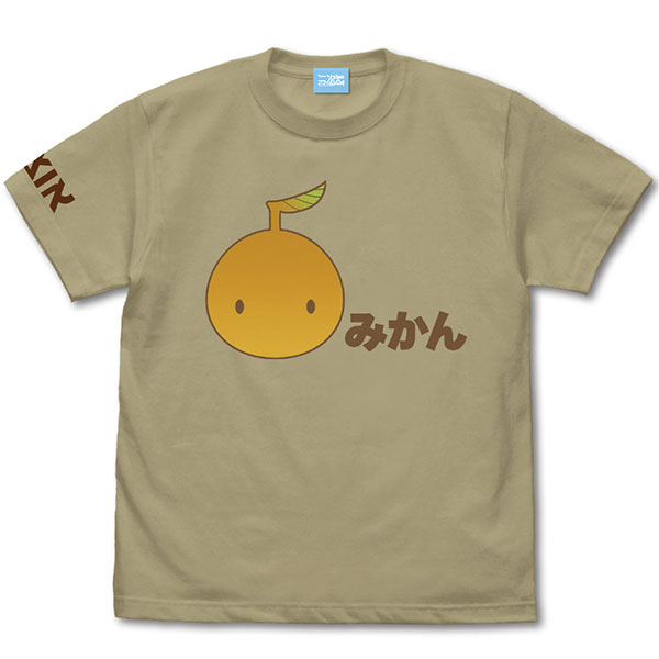 COSPA The Demon Girl Next Door 2nd Season Mandarin Box T-shirt / SAND KHAKI-M gambar 1
