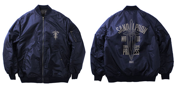 COSPA Date A Live IV Tohka Yatogami "Sandalphon" MA-1 Jacket / NAVY-M