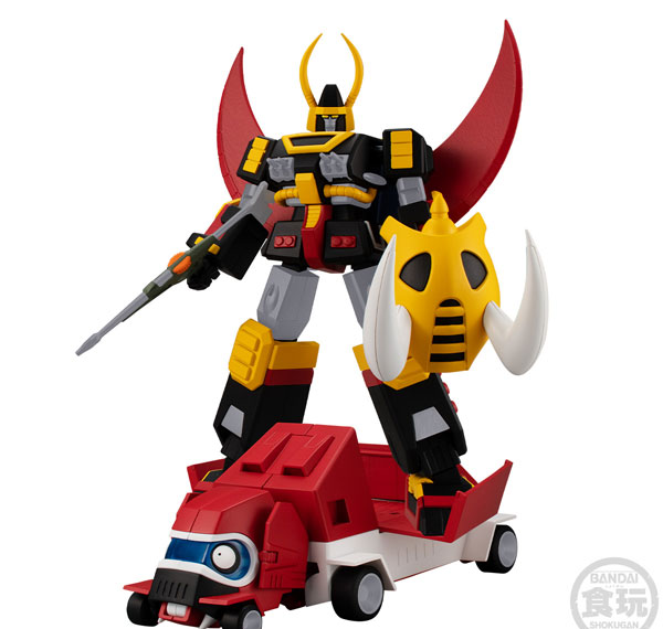 Bandai SMP[SHOKUGAN MODELING PROJECT] タイムボカンシリーズ 逆転イッパツマントッキュウマンモスセット (食玩) รูปภาพ 1