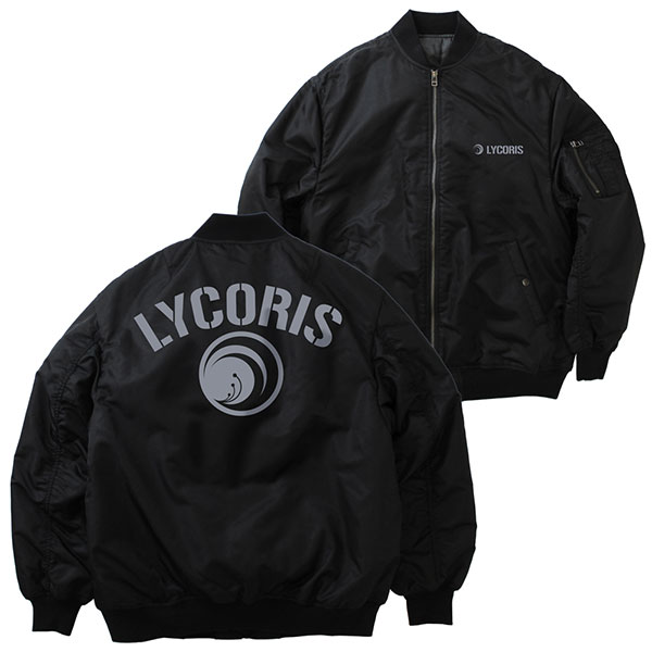COSPA Lycoris Recoil Lycoris MA-1 Jacket/BLACK-M imagen 1